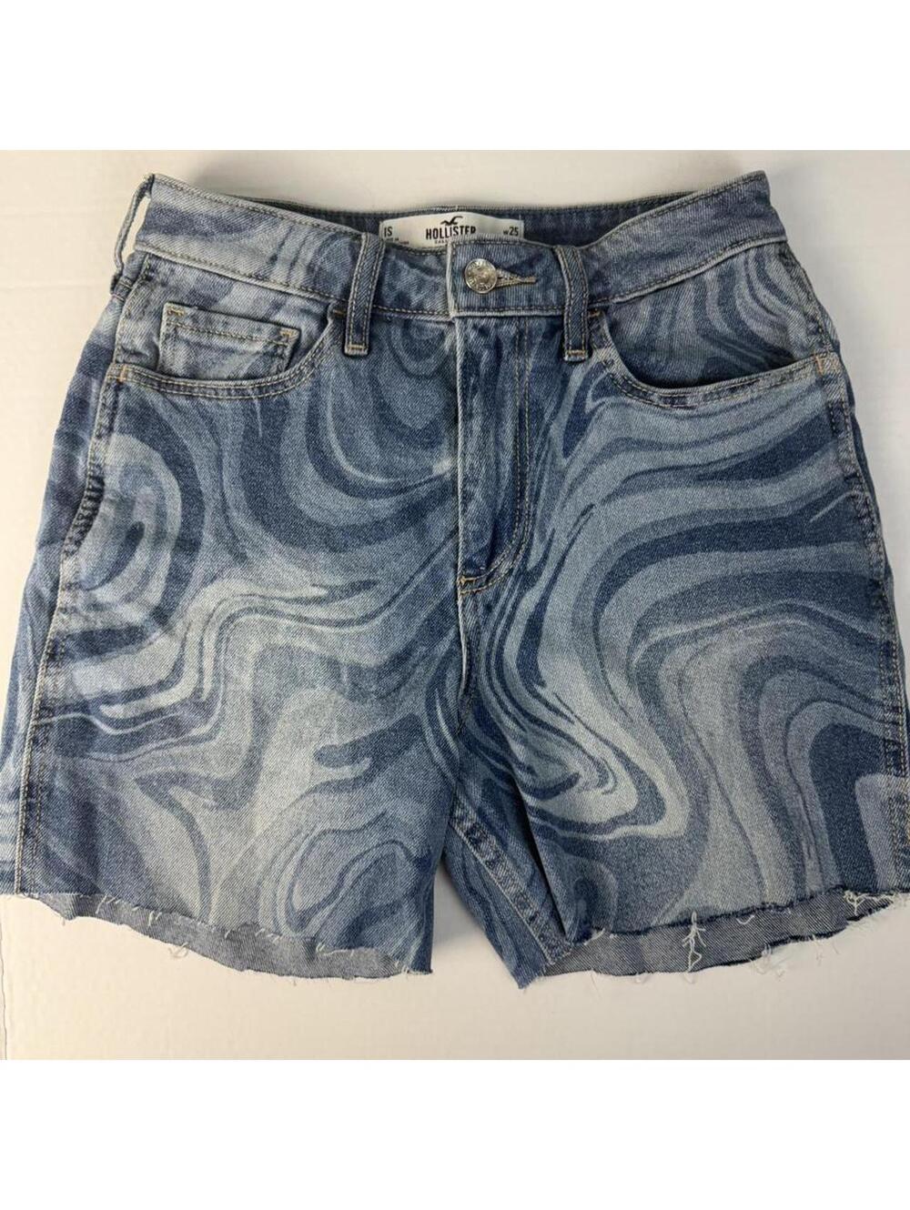 Hollister blue denim shorts Size: 25" #denim #summer #festival #boho #fairy